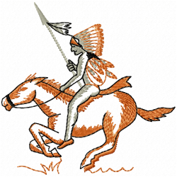 Hunter Embroidery Design 6
